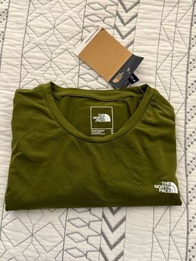 The North Face Forest Olive Logo T-Shirt